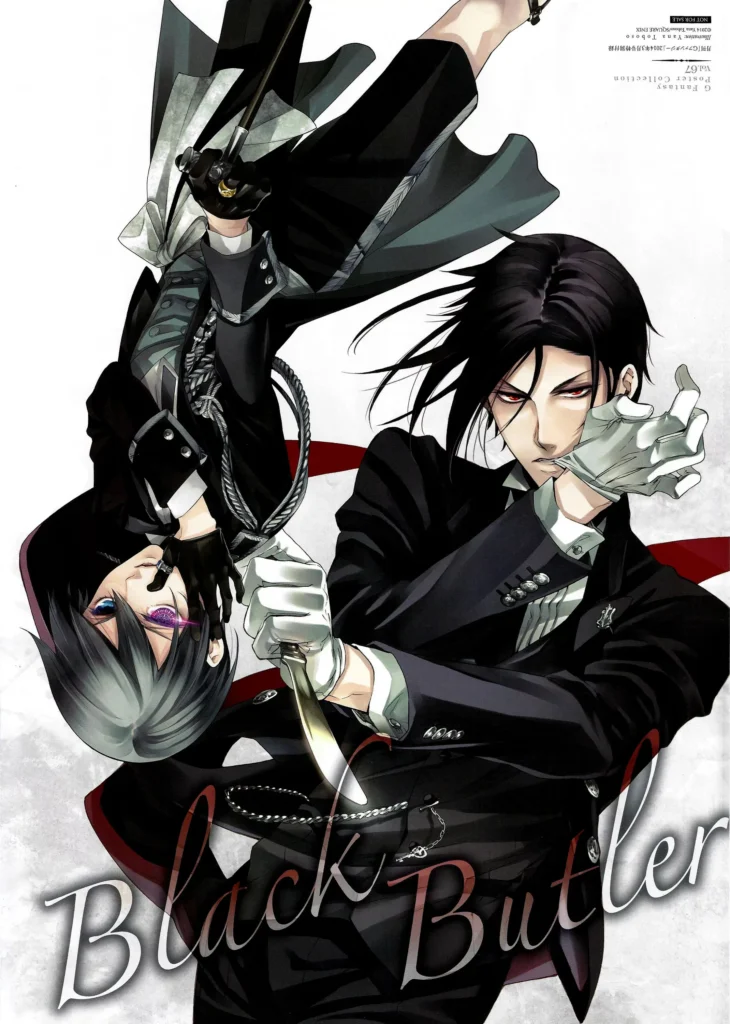 Japanese Anime Black Butler Poster Sebastian Michaelis Canvas Painting Wall Art Pictures Modern Room Home Decor 13 730x1024 1 - Black Butler Store