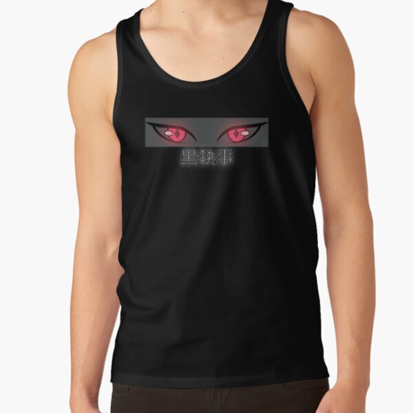 Black Butler Sebastian S Eyes Tank Top - Black Butler Store