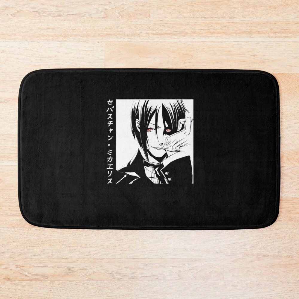 Sebastian Black Butler Bath Mat - Black Butler Store